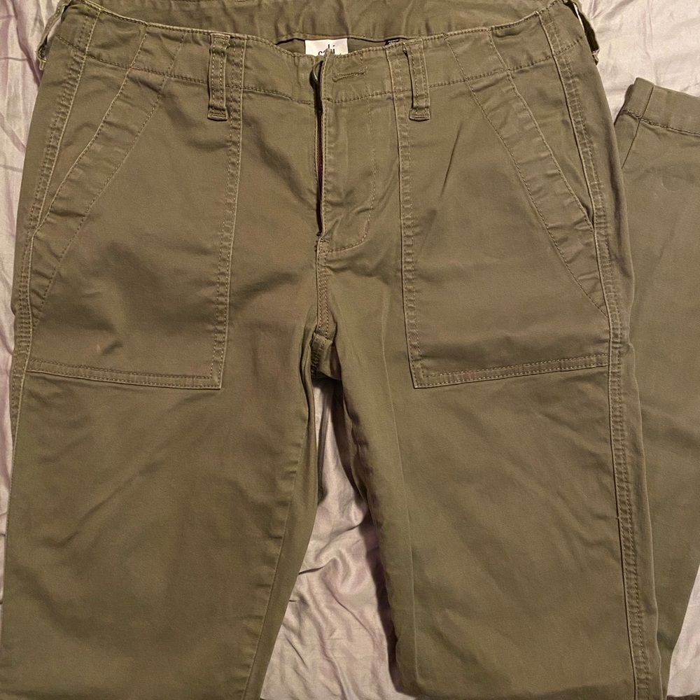 Green Combat Cabi Jeans